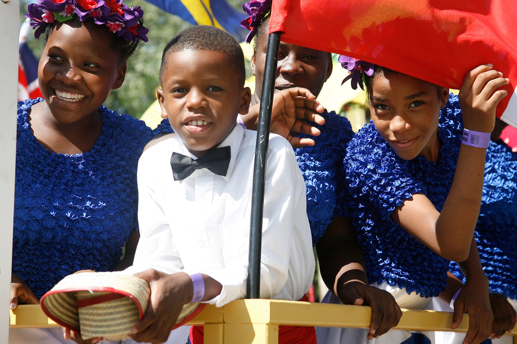 Carifest kids at parade